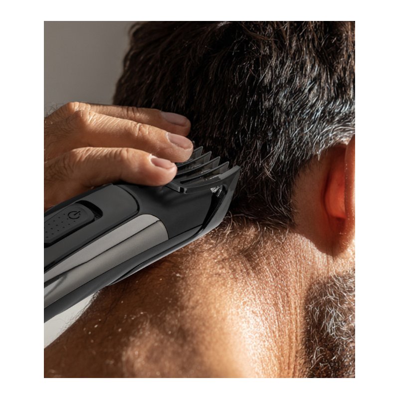 CLATRONIC haar- en baardtrimmer HSM/R 3827, 2-in-1, lithium-ion accu, 100 min looptijd